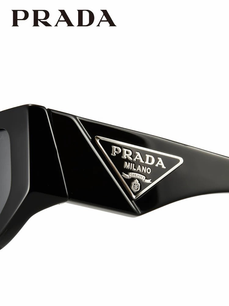 Prada SPR Fashion Black Lens Sunglasses for Men & Women - detail image 5