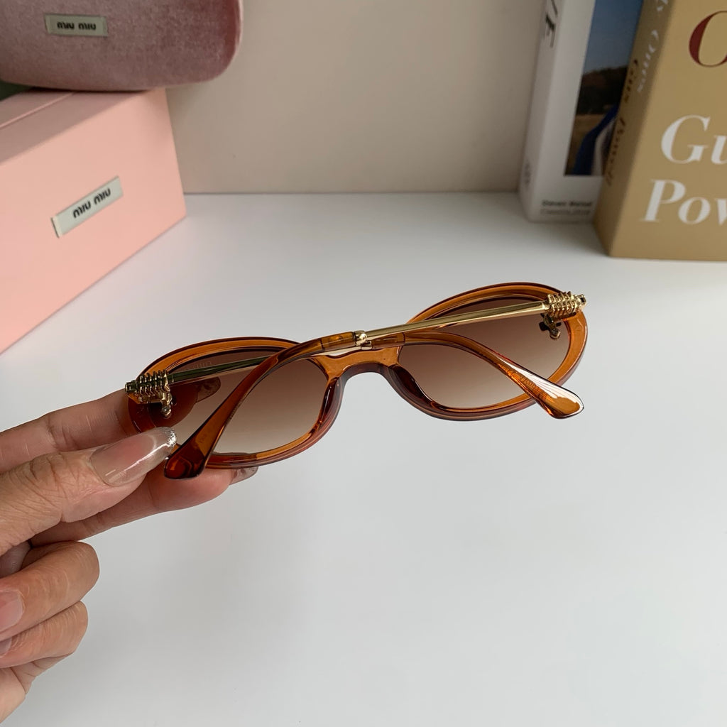 Miu Miu Square Brown Lens Sunglasses for Men & Women - 487622 - detail image 7