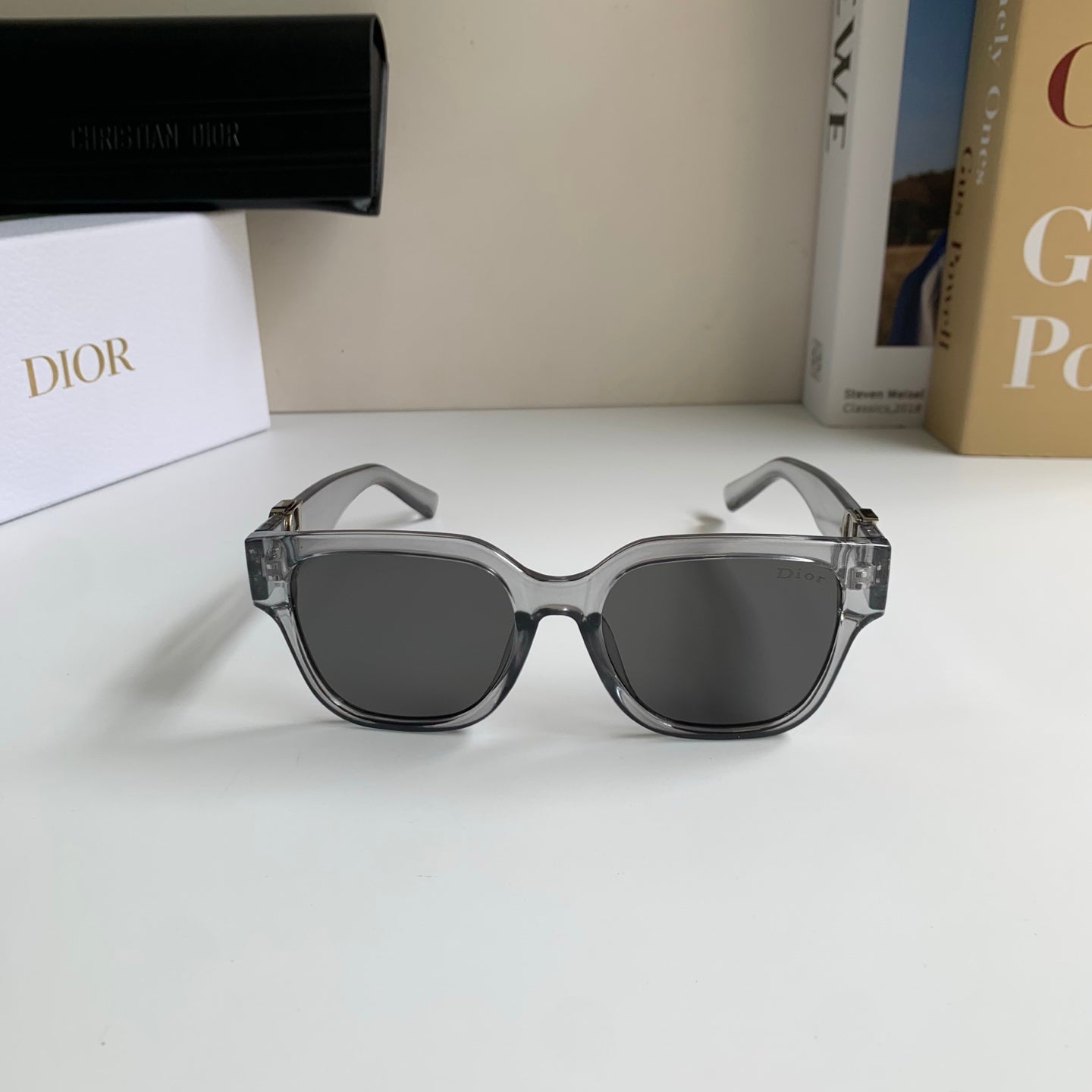 Dior Square Silver Lens Sunglasses for Men & Women - 486771 - detail image 3