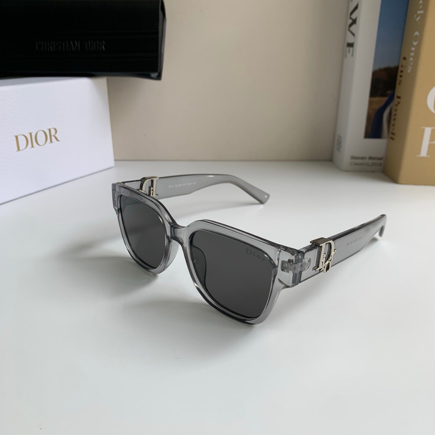 Dior Square Silver Lens Sunglasses for Men & Women - 486771 - detail image 2