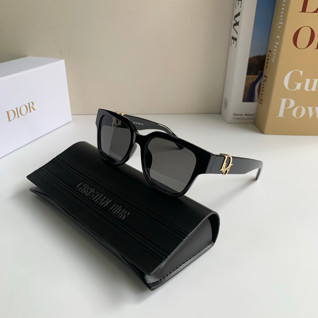 Dior Square Black Lens Sunglasses for Men & Women - 486772 - detail image 4