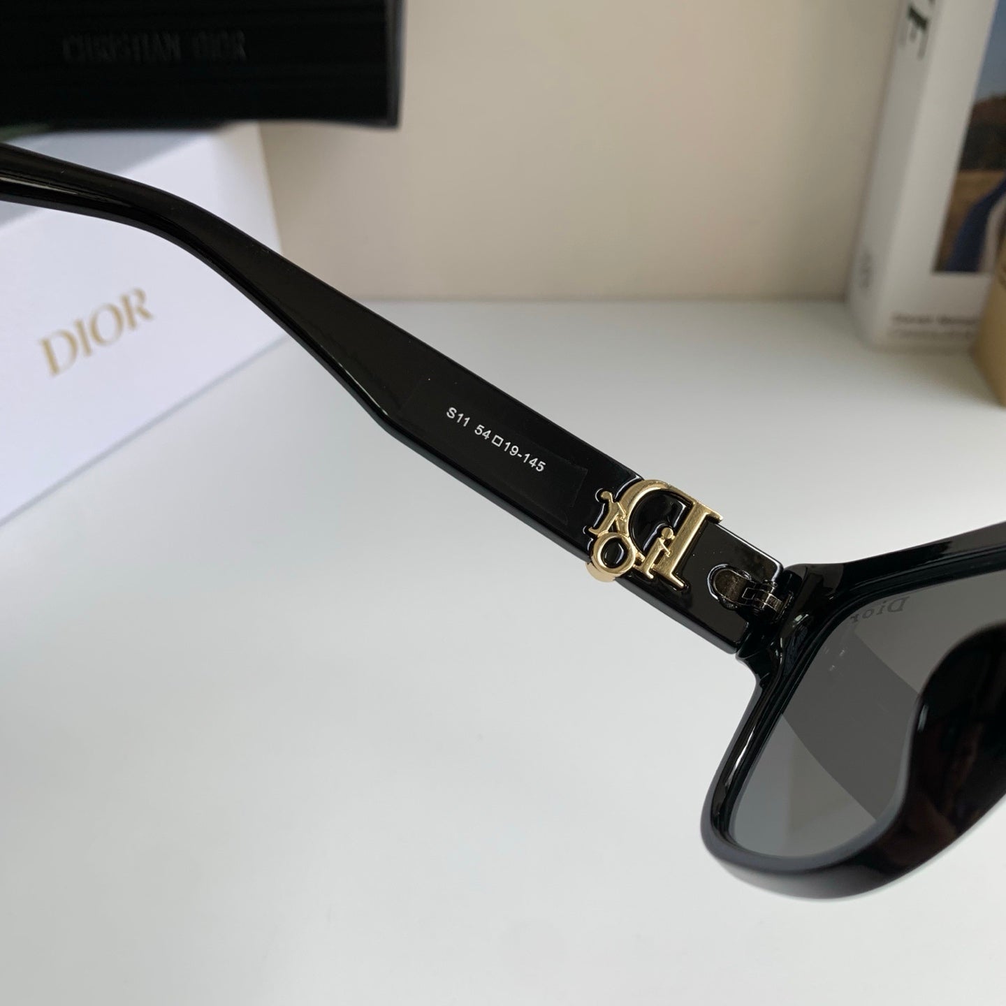 Dior Square Black Lens Sunglasses for Men & Women - 486772 - detail image 7